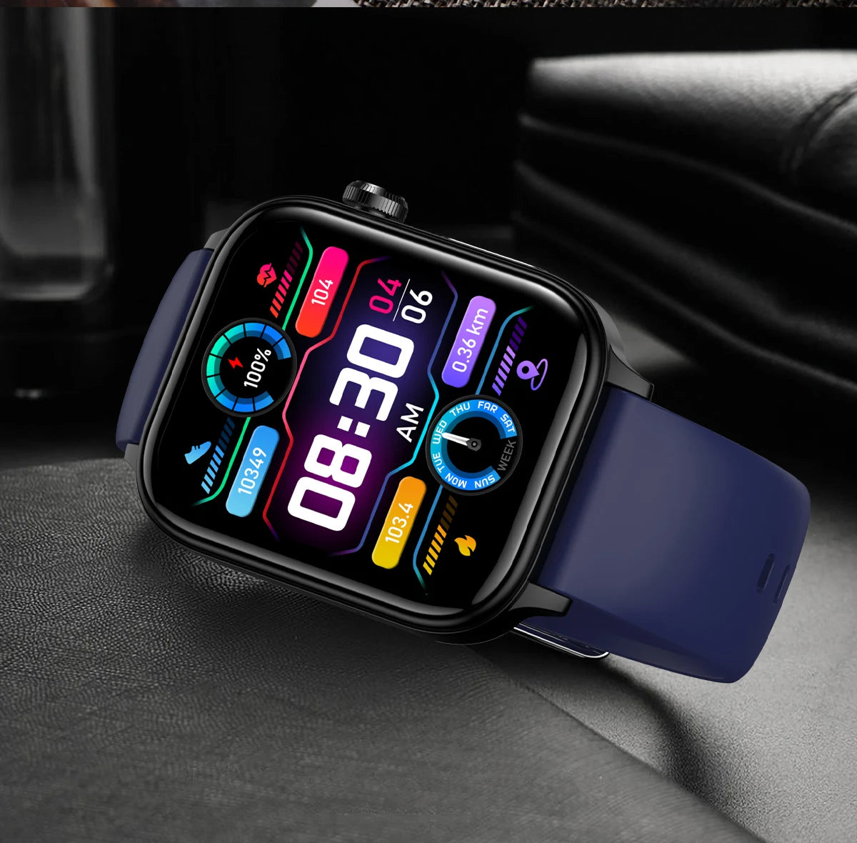 LIGE 2025 ECG+PPG Smart Watch – Health Monitor with Bluetooth Call