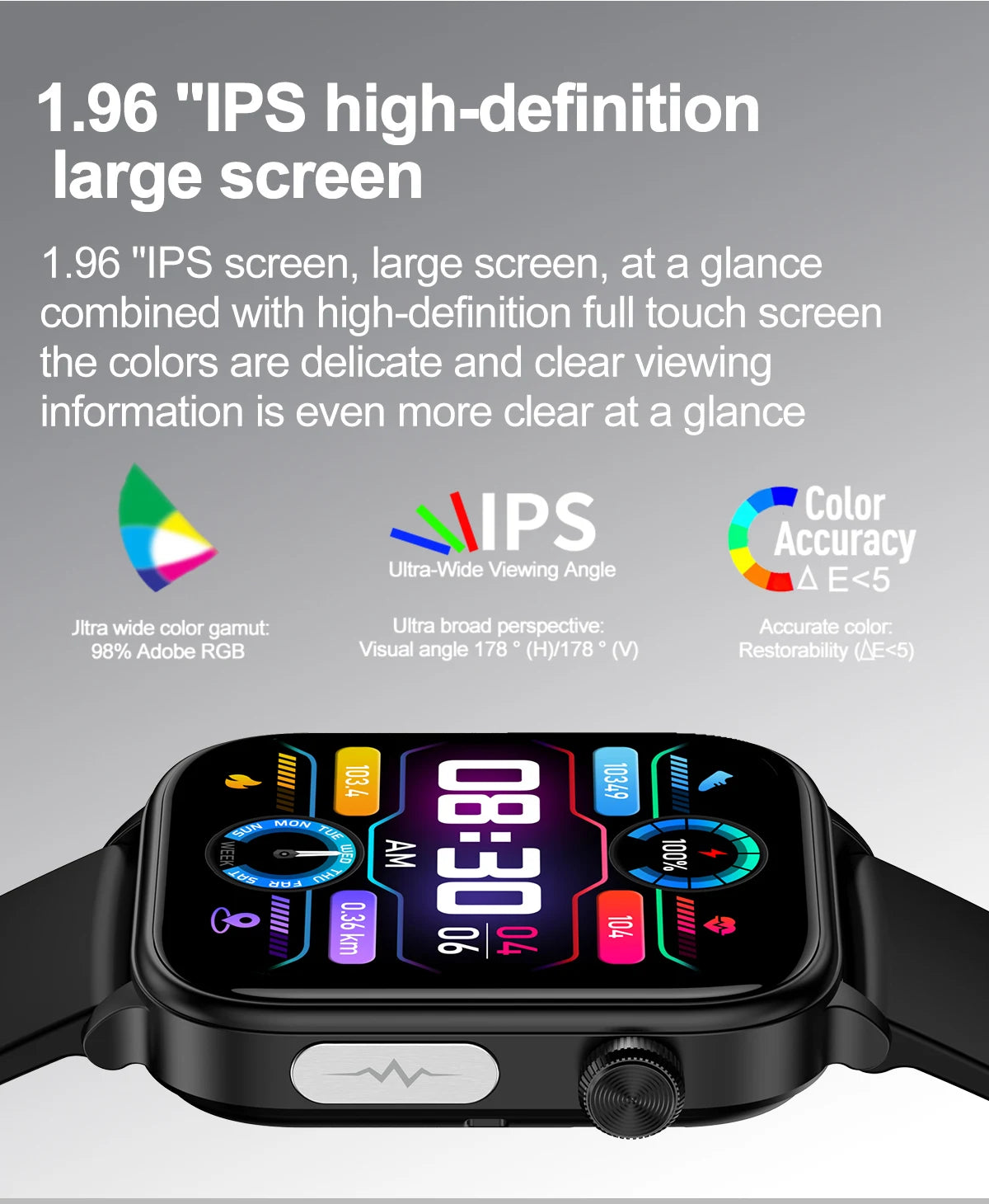 LIGE 2025 ECG+PPG Smart Watch – Health Monitor with Bluetooth Call