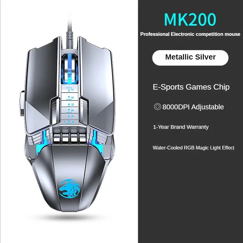 9-Key Wired Gaming Mouse