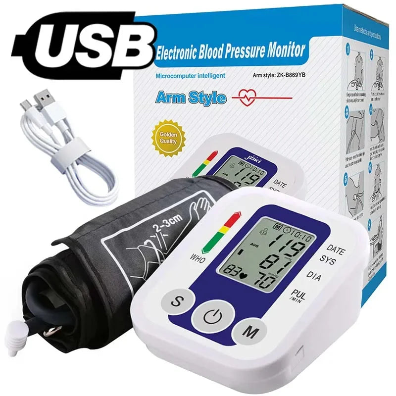 Portable Digital Arm BP Monitor