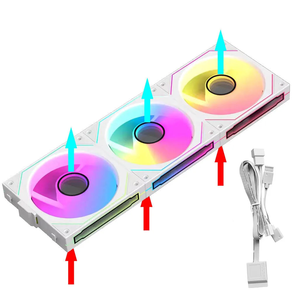 JUMPEAK MX120 ARGB 360mm CPU Case Fans