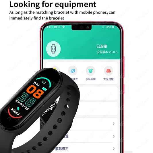 M6 Smart Fitness Watch
