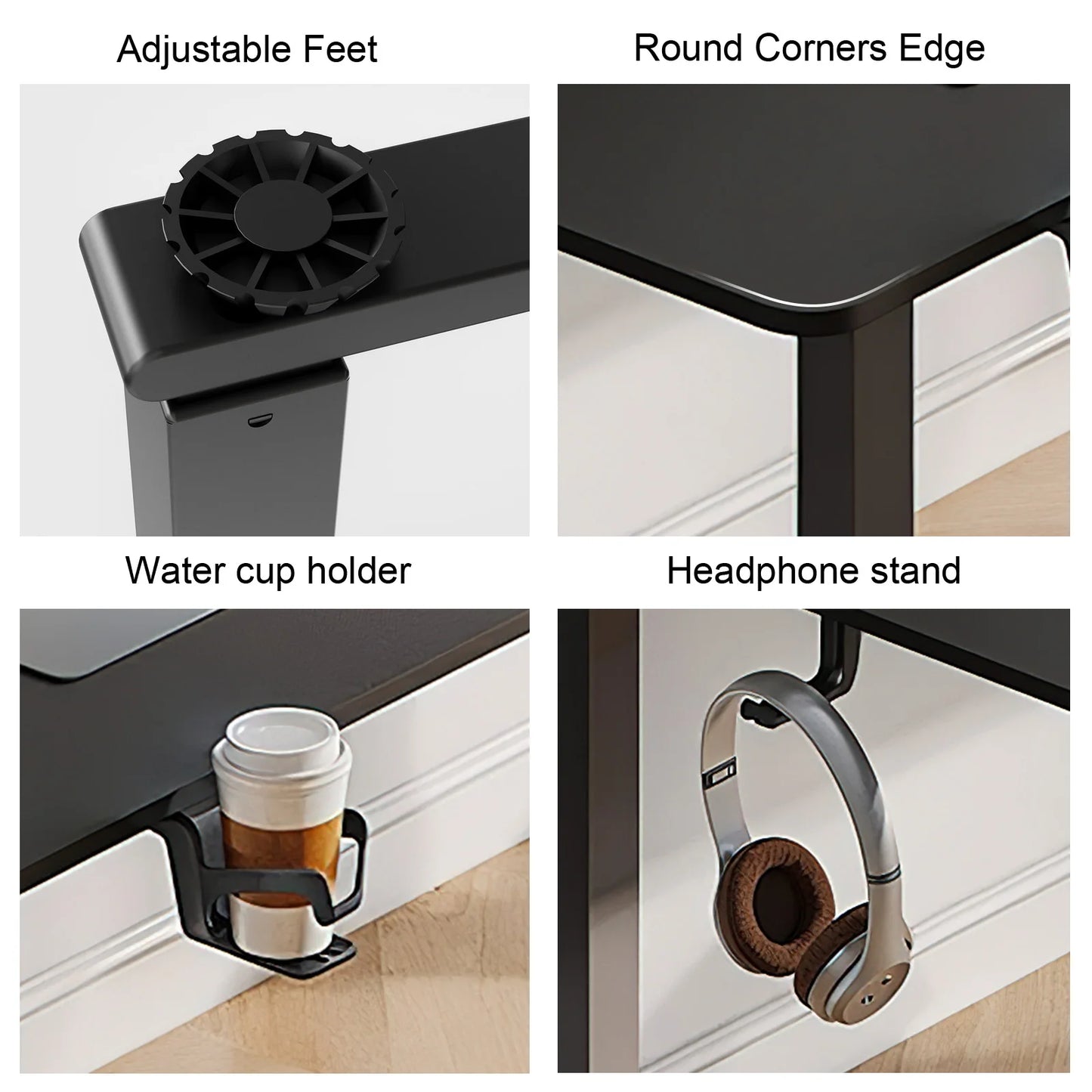 L-Shaped Electric Standing Desk – 63/71" x 43", Dual Motor with Memory Controller