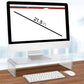 Transparent Acrylic Ergonomic Monitor Stand