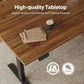 Electric Height Adjustable Standing Desk with Memory Presets & Dual Hooks