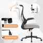 JHK Ergonomic Mesh High-Back Office Chair with Flip-Up Arms & Lumbar Support
