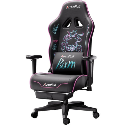 C3 Ergonomic PU Leather Gaming Chair with Lumbar Pillow