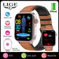 LIGE 2025 ECG+PPG Smart Watch – Health Monitor with Bluetooth Call