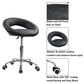 KKTONER Adjustable Rolling Swivel Stool with Wheels