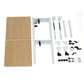 L-Shaped Electric Standing Desk – 63/71" x 43", Dual Motor with Memory Controller