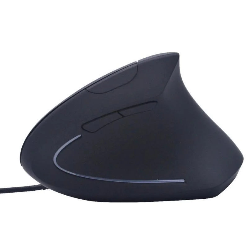 Ergonomic RGB Vertical Gaming Mouse – 3200 DPI (Wired, Right-Handed)
