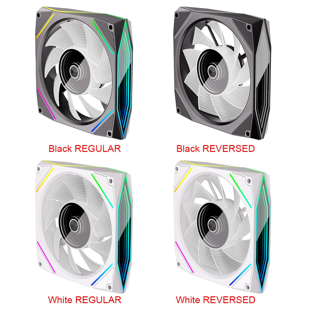 120mm ARGB PWM CPU Case Fans