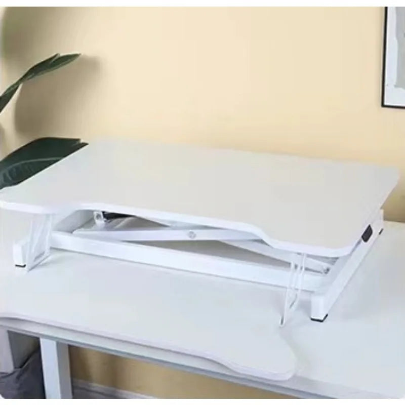 Ultra-Slim Height Adjustable Desk Riser – Single Top