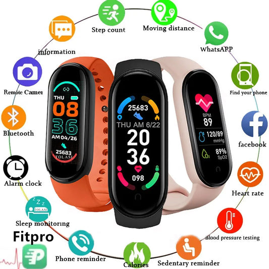M6 Smart Fitness Watch