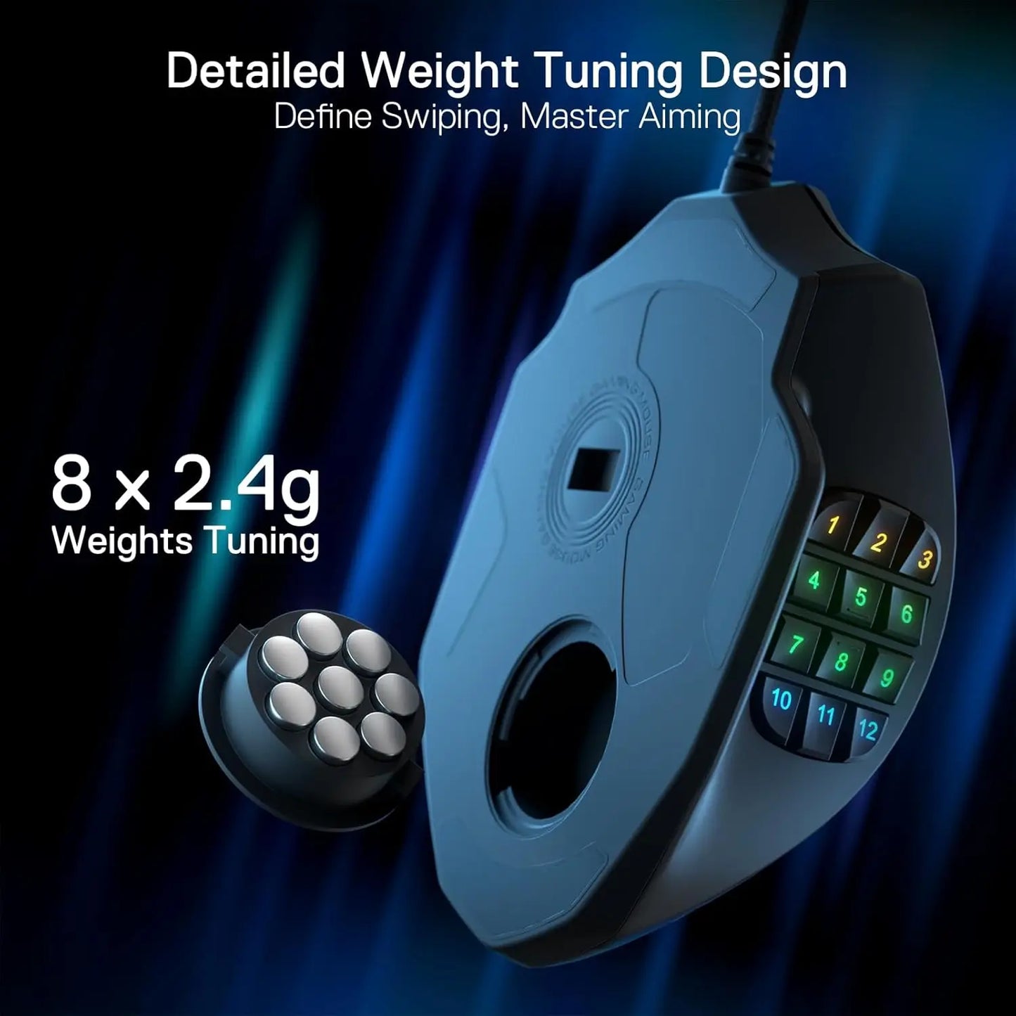 Redragon M908 Wired RGB Gaming Mouse