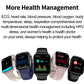 LIGE 2025 ECG+PPG Smart Watch – Health Monitor with Bluetooth Call