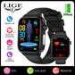 LIGE 2025 ECG+PPG Smart Watch – Health Monitor with Bluetooth Call