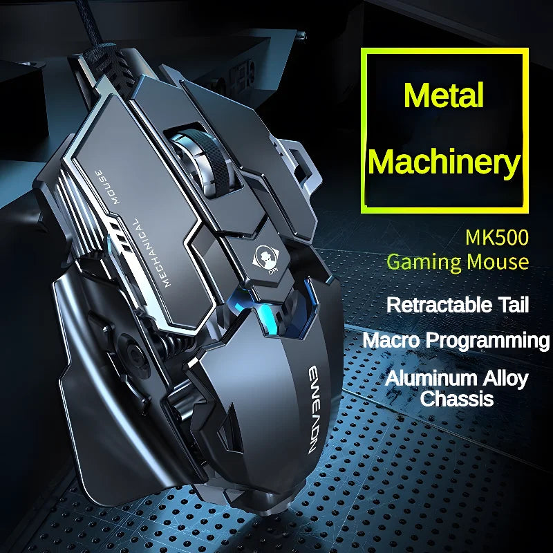 9-Key Wired Gaming Mouse
