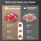 Electric Vacuum Sealer with Built-in Cutter – Dry/Wet Food Mode