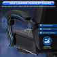 Ergonomic Gaming Chair with Footrest, Massage & Bluetooth Speakers