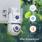 Jooan 4K 8MP Dual-Lens Outdoor PTZ WiFi Security Camera