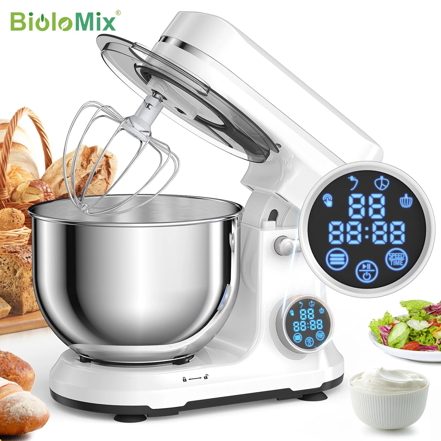 BioloMix Stand Mixer (1200W)