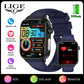 LIGE 2025 ECG+PPG Smart Watch – Health Monitor with Bluetooth Call