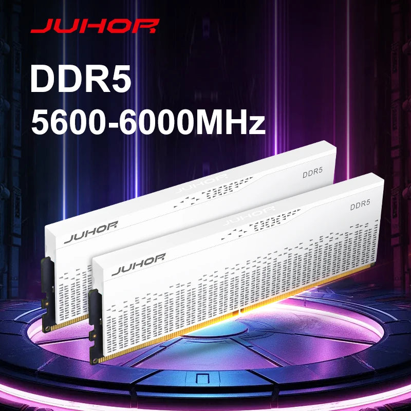 JUHOR DDR5 Gaming RAM – 16GB/32GB, 5600–7200MHz