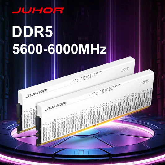JUHOR DDR5 Gaming RAM – 16GB/32GB, 5600–7200MHz