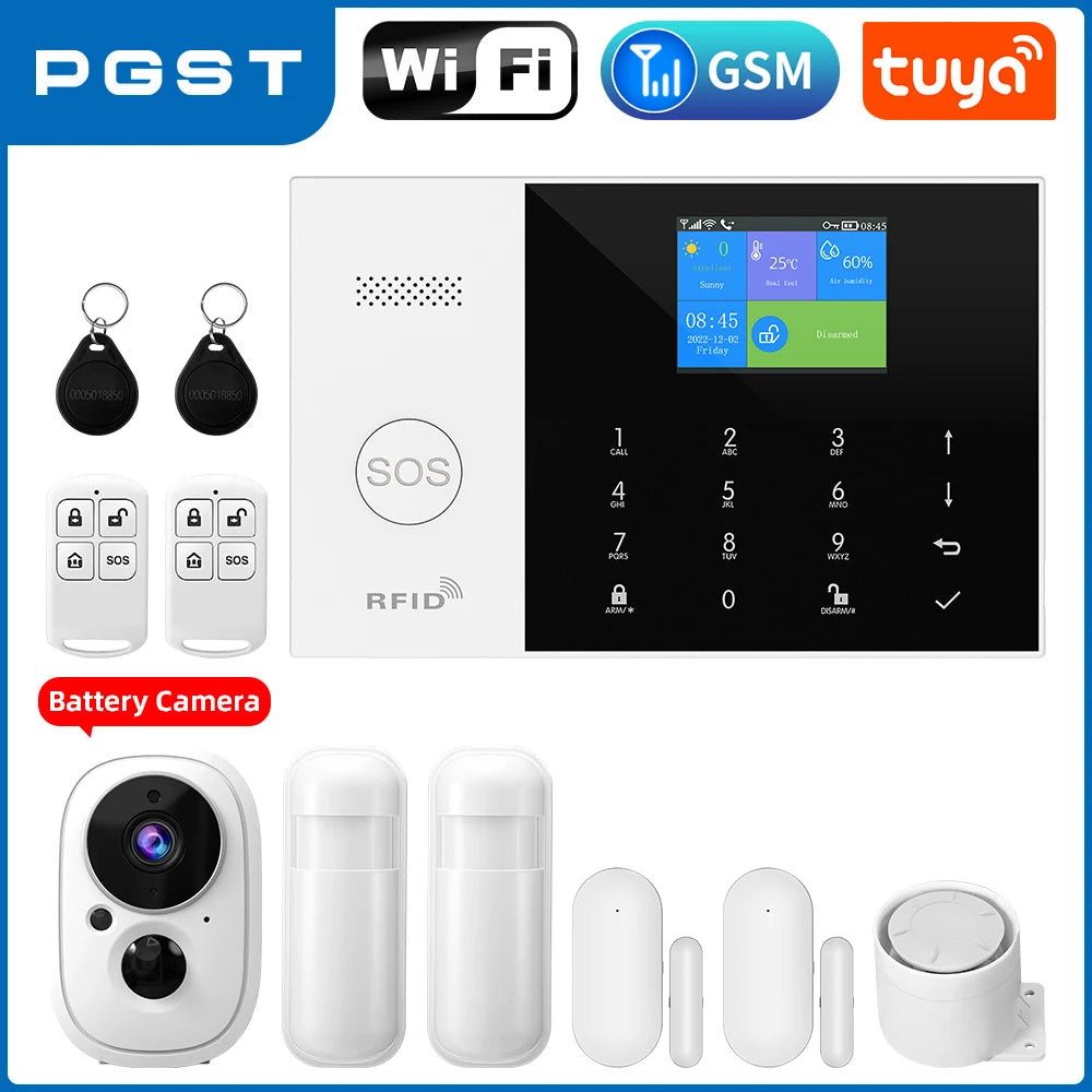 PGST Tuya Smart Home Alarm System