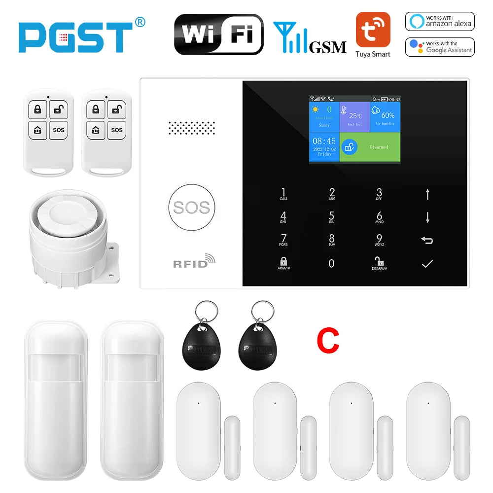 PGST Tuya Smart Home Alarm System