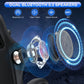 Ergonomic Gaming Chair with Footrest, Massage & Bluetooth Speakers
