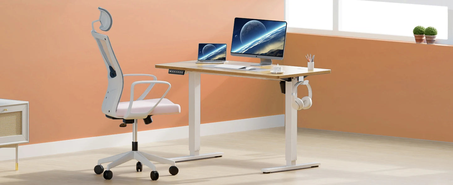 JHK Electric Height Adjustable Standing Desk - 40"x24"