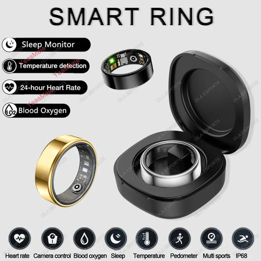 Smart Ring – Bluetooth Health Monitor