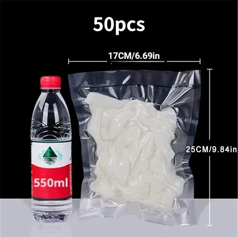 Electric Vacuum Sealer with Built-in Cutter – Dry/Wet Food Mode