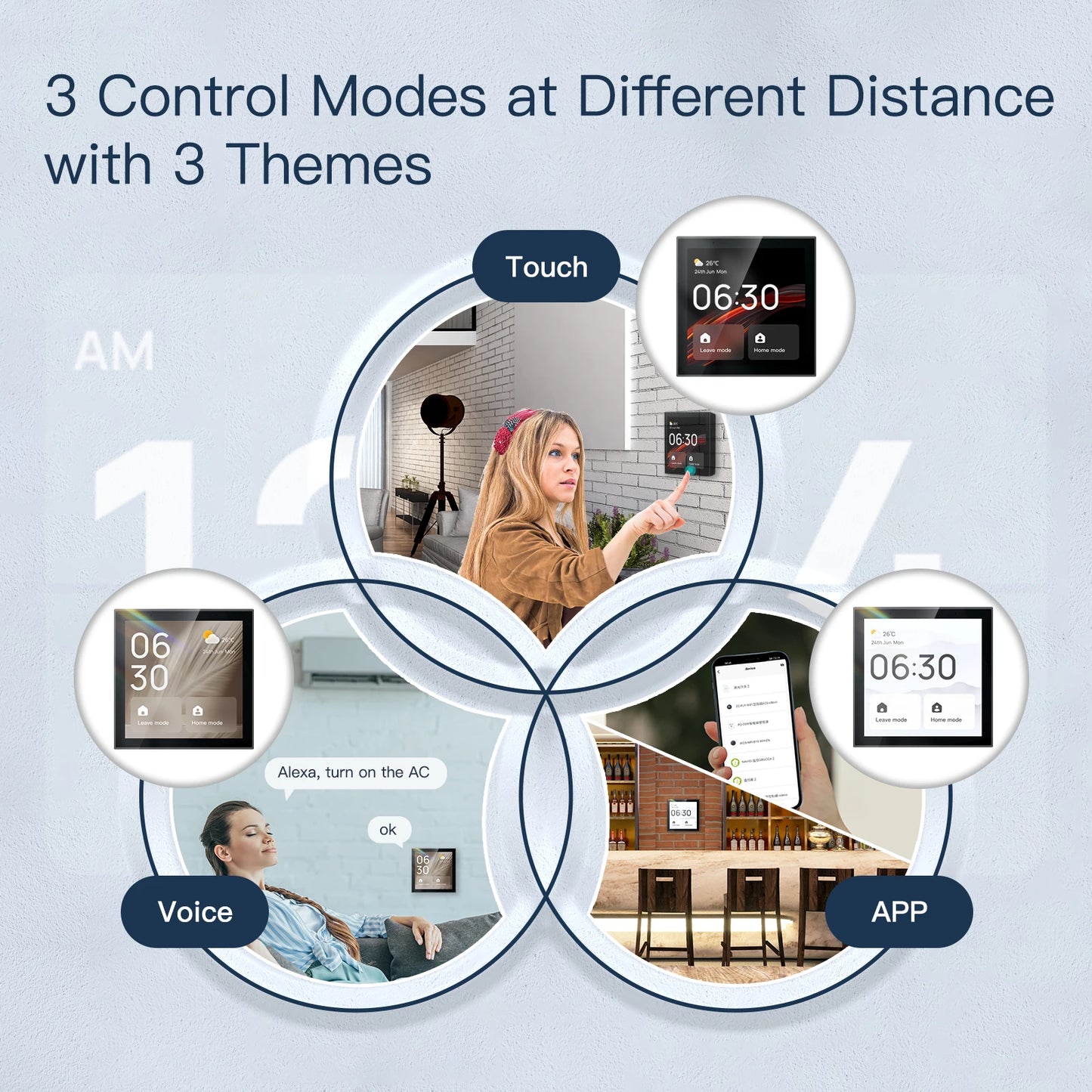Tuya 4" Smart Touch Control Panel