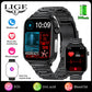 LIGE 2025 ECG+PPG Smart Watch – Health Monitor with Bluetooth Call