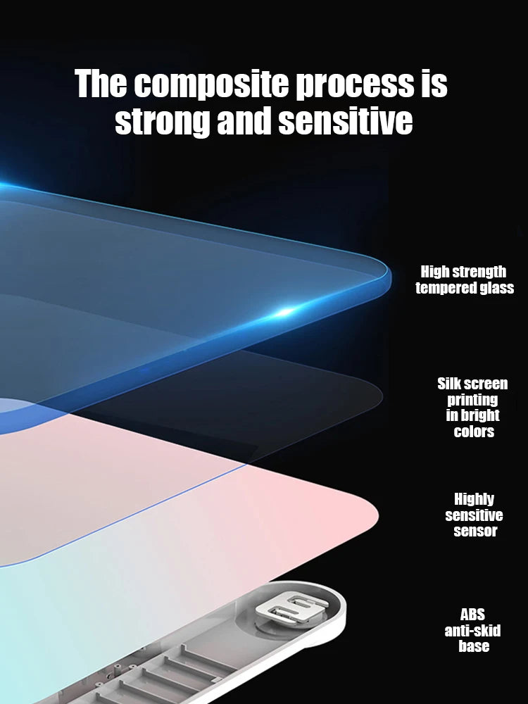 Smart Gradient LCD Digital Scale