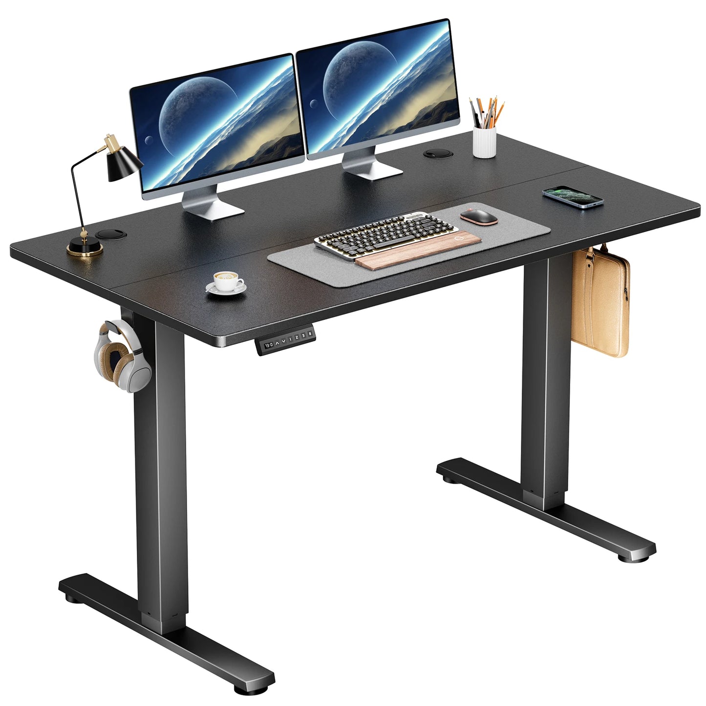 JHK Electric Height Adjustable Standing Desk - 40"x24"