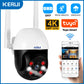 KERUI 10MP 5K Dual-Lens PTZ WiFi Security Camera