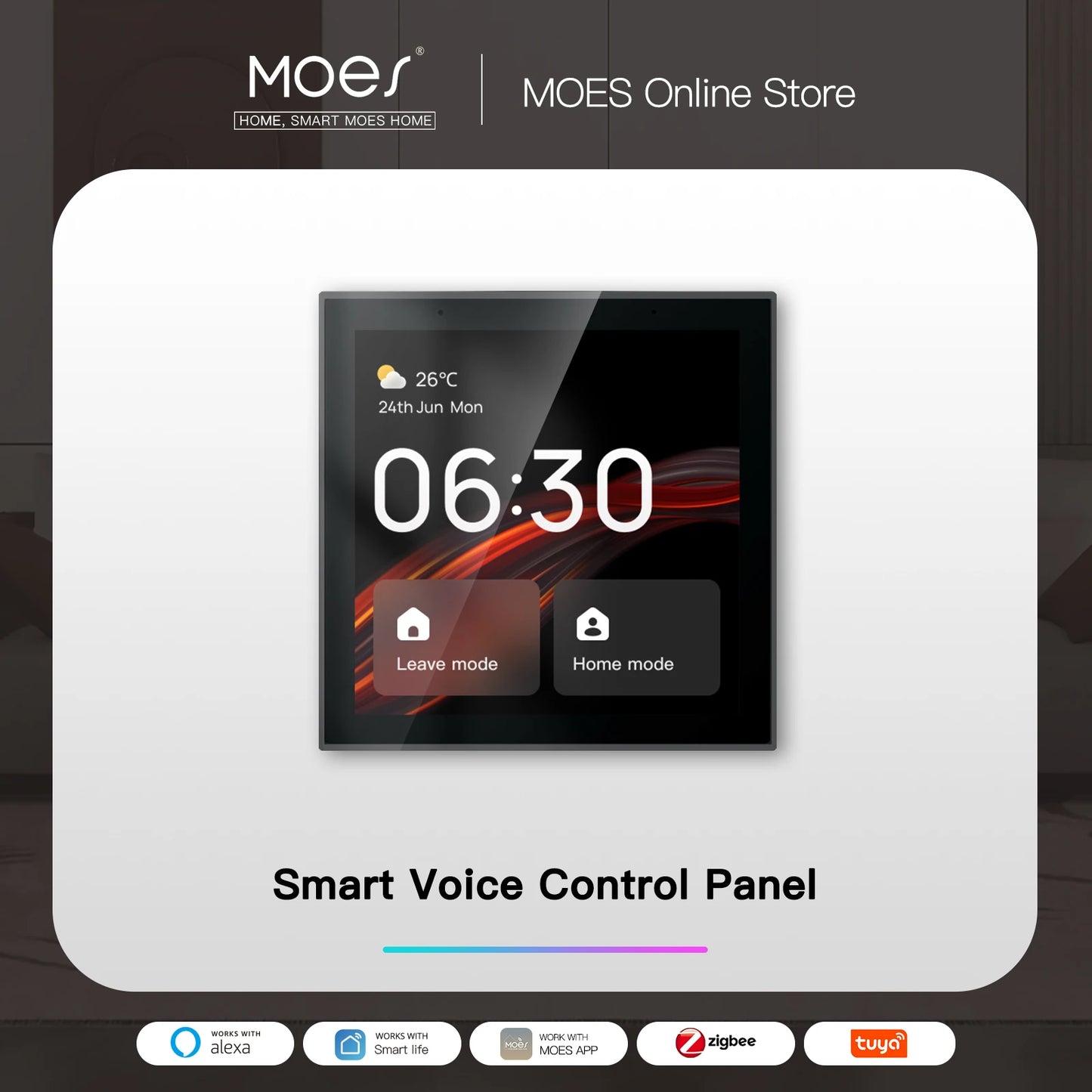 Tuya 4" Smart Touch Control Panel