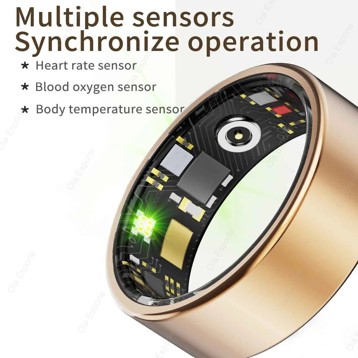 Smart Ring – Bluetooth Health Monitor