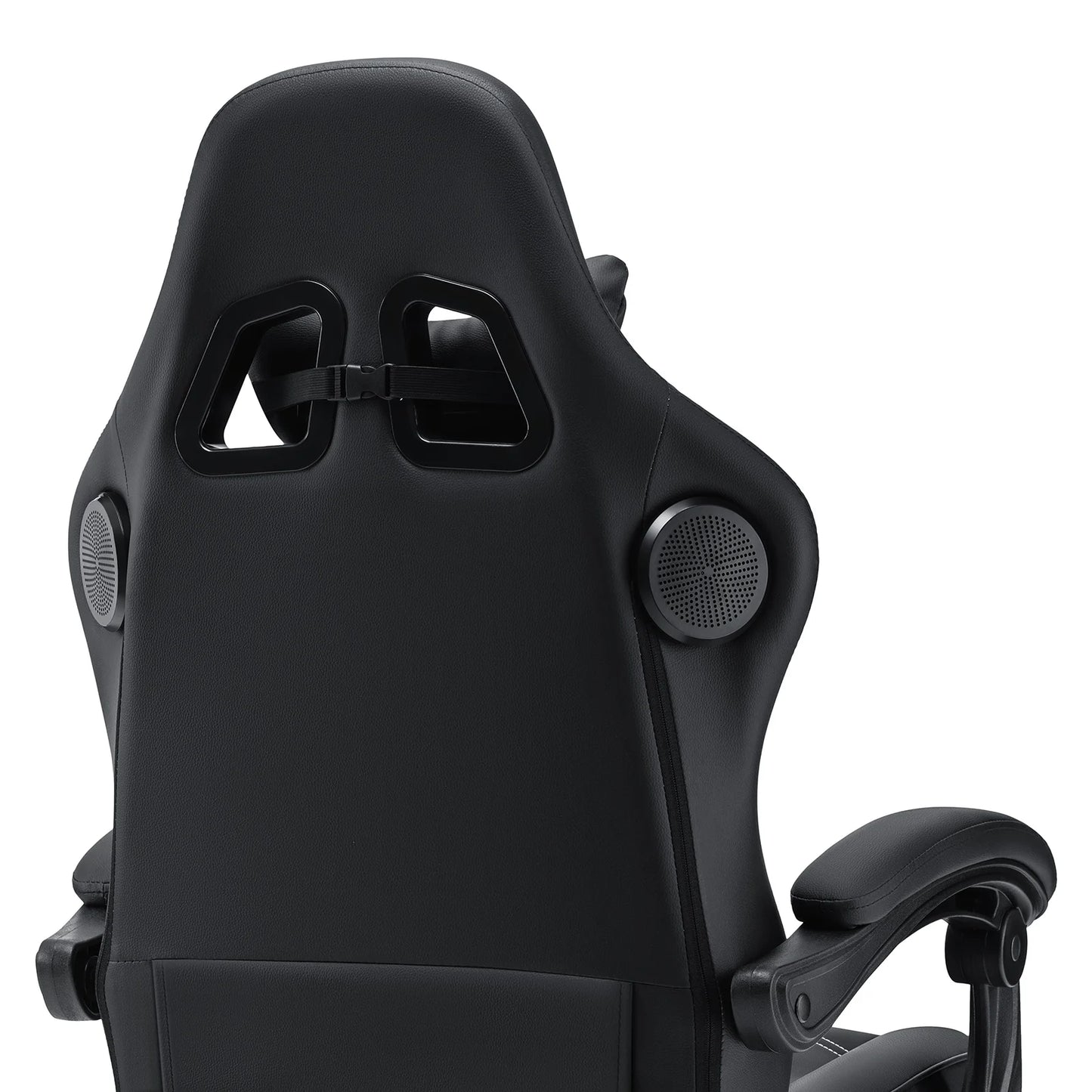 Ergonomic Gaming Chair with Footrest, Massage & Bluetooth Speakers