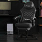 Fabric Gaming Chair with Footrest