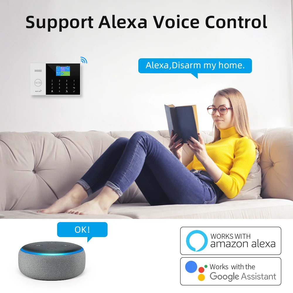PGST Tuya Smart Home Alarm System