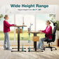 Electric Height Adjustable Standing Desk – 63" x 24", Brown