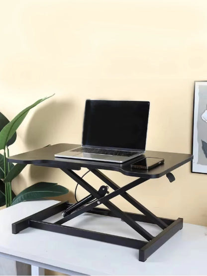 Ultra-Slim Height Adjustable Desk Riser – Single Top