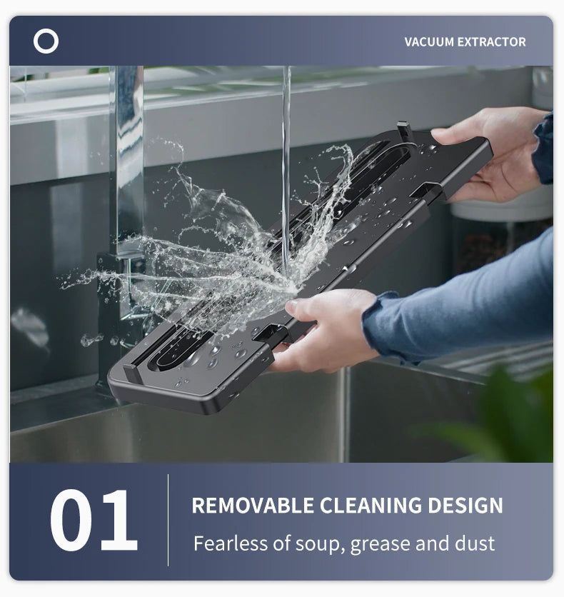 Electric Vacuum Sealer with Built-in Cutter – Dry/Wet Food Mode