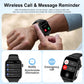 LIGE 2025 ECG+PPG Smart Watch – Health Monitor with Bluetooth Call