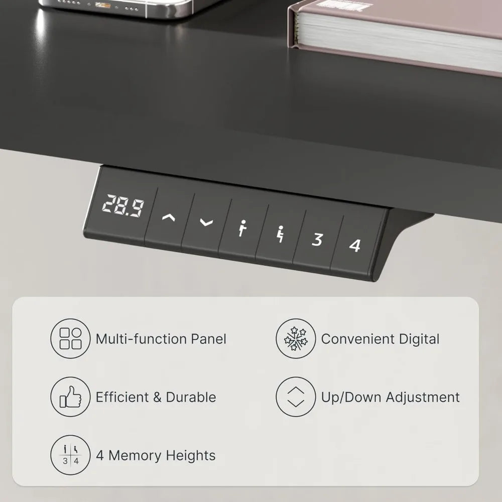 EN1 Adjustable Electric Standing Desk - 48"x24"